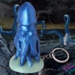 Cocktopus Keychain - Blue - Image 4
