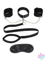 Collar, Cuffs & Leash Set with Removable Cuffs - Image 2