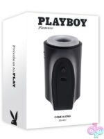 Come Along dual-entry travel automatic stroker in black by Playboy Pleasure