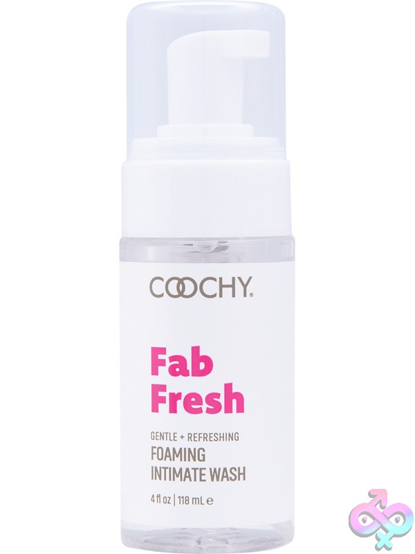 Discreet-Toys-Coochy-Fab-Fresh-Intimate-Foaming-Cleanser-Peony-4-Oz-Nu-Coo1122-04 Intimate Foaming Cleanser Coochy Fab Fresh Peony 4 Oz By Classic Brands