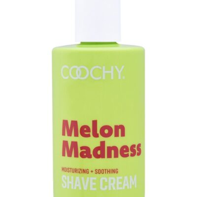 Melon Madness Intimate Shave Cream 8 oz by Classic Brands green bottle