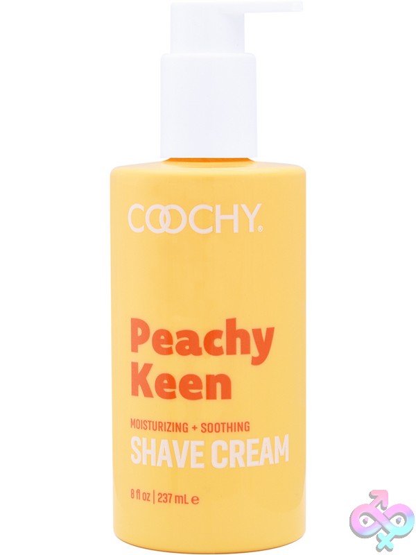 Discreet-Toys-Coochy-Shave-Cream-Peachy-Keen-8-Oz-Nu-Coo1114-08 Peachy Keen Shave Cream 8 Oz By Classic Brands In Orange