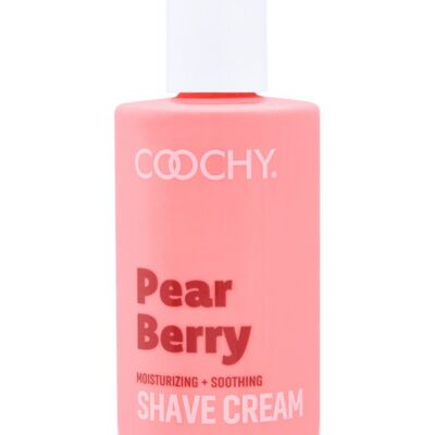 Coochy Shave Cream Pear Berry 8 oz by Classic Brands — pink bottle intimate shave cream