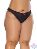 Coquette Knit Open Back Panty - Image 2