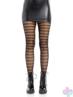 Cosima Striped Net Tights