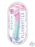 Curved pink silicone g-spot vibrator small size by Hott Products