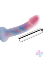 Cotton Candy Pound Cake 7.5" Vibrating Dildo - Image 2