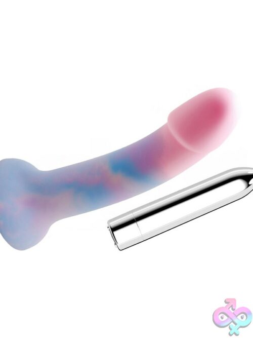 Cotton Candy Pound Cake 7.5&Quot; Vibrating Dildo - Image 2