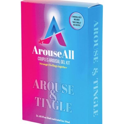 Couples Arouseall Tingle Kit clear packaging by Body Action