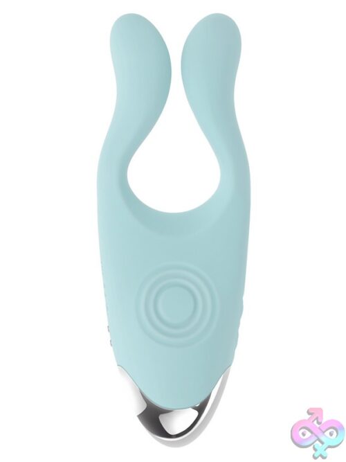 Couples Therapy Dual Antenna Vibrator In Blue By Evolved Novelties - Image 2