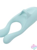 Couples Therapy Dual Antenna Vibrator in Blue by Evolved Novelties - Image 3