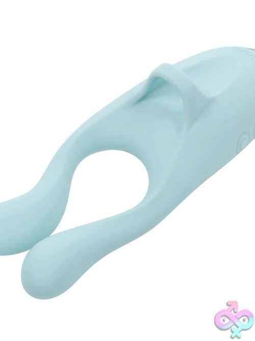 Couples Therapy Dual Antenna Vibrator In Blue By Evolved Novelties - Image 3