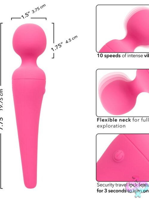 Couture Collection Body Wand Massager – Pink - Image 3