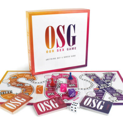 Our Sex Game board game by Creative Conceptions — couples erotic board game with cards and dice