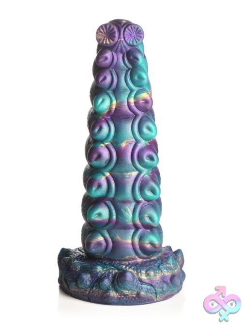 Creature Cocks Chrysalis Silicone Dildo – Purple - Image 2