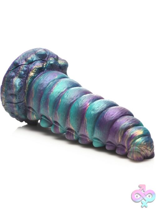 Creature Cocks Chrysalis Silicone Dildo – Purple - Image 3