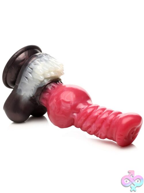 Creature Cocks Cujo Canine Silicone Dildo – Pink - Image 3