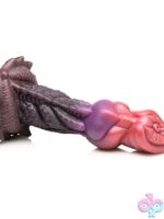 Creature Cocks Deep Diver Silicone Dildo – Jade Green & Purple - Image 3