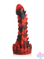 Creature Cocks Demon Rising Scaly Dragon Silicone Dildo – Red - Image 2