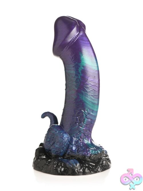 Creature Cocks Dino Dick Dinosaur Silicone Dildo – Purple - Image 2