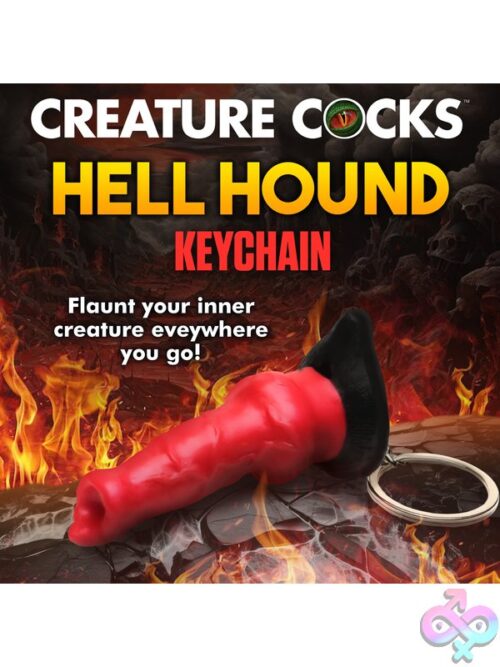 Hell Hound Keychain - Red - Image 7