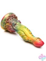Creature Cocks Majestic Merman Silicone Dildo – Iridescent Rainbow - Image 3