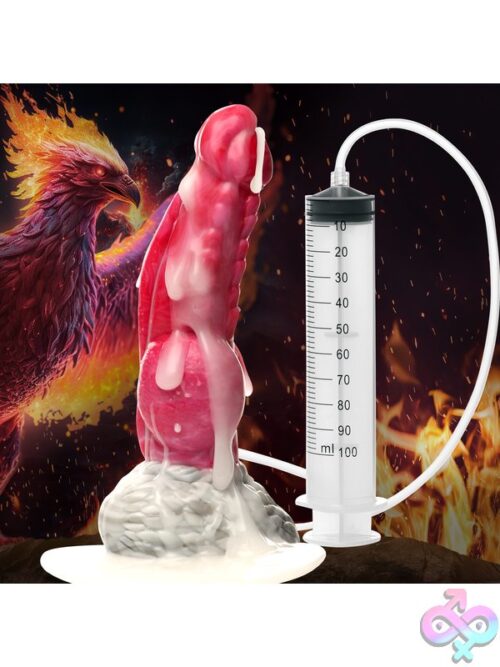 Creature Cocks Resurrector Phoenix Squirting Silicone Dildo - Image 4