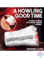 Snow She-Wolf Silicone Stroker - White - Image 7
