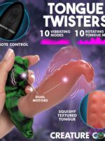 Creature Cocks Tongue Twister Panty Vibe W/ Harness - Image 3
