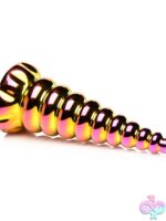 Creature Cocks Twilight Rainbow Glass Dildo - Image 3