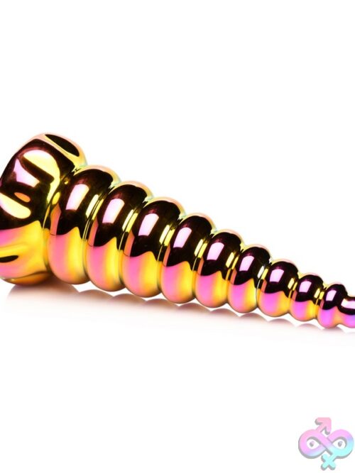 Creature Cocks Twilight Rainbow Glass Dildo - Image 3