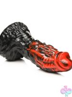 Creature Cocks Vulcan Silicone Dildo – Red - Image 3