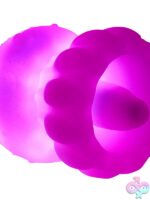 Creature Cuties Glow Jelly Licking & Vibrating Stimulator – Pink - Image 3