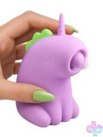 tapping clitoral stimulator Creature Cuties Tappyhorn by XR Brands in purple