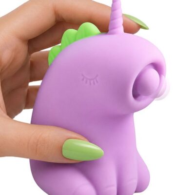 tapping clitoral stimulator Creature Cuties Tappyhorn by XR Brands in purple