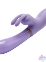 Cristal Heavenly Tickler Purple – Glass Rabbit Vibrator - Image 3