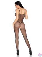 Crotchless Fishnet Lingerie Jumpsuit - Image 2