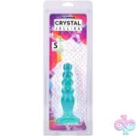 Crystal Jellies - Anal Delight - 5 Inch - Teal - Image 2