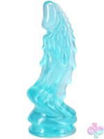 Fantasy dildo suction cup Crystal Jellies Invader Teal by Doc Johnson