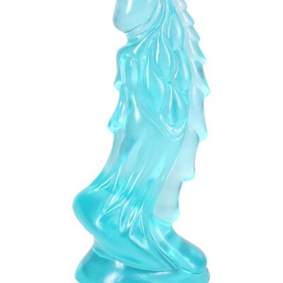 Fantasy dildo suction cup Crystal Jellies Invader Teal by Doc Johnson