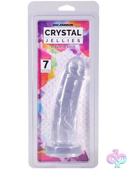 Crystal Jellies Realistic Cock 7 Inch - Image 6
