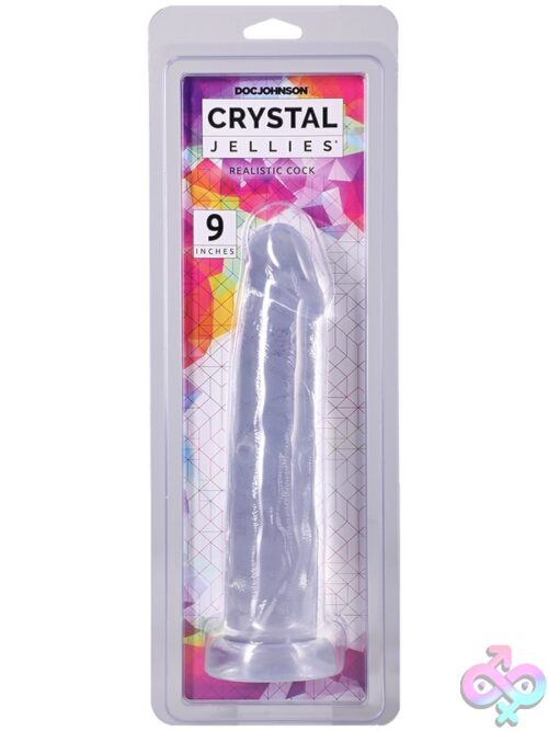 Crystal Jellies Realistic Cock 9 Inch - Image 5