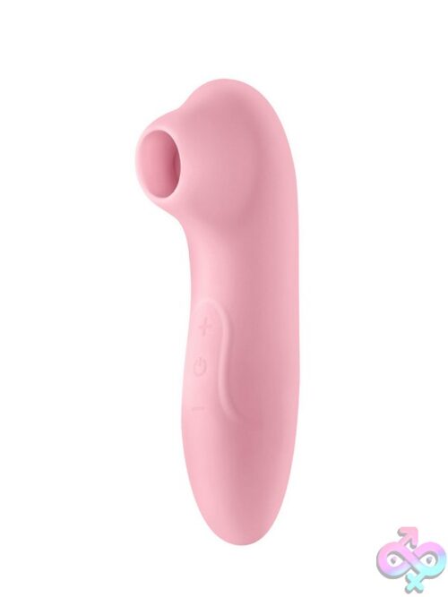 Pulsing Clitoral Stimulator In Light Pink By Luv Inc - Image 2