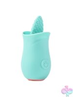 Tickled Turquoise Silicone Stimulator in Blue - Image 2
