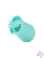 Tickled Turquoise Silicone Stimulator in Blue - Image 3