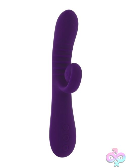 Curlicue Rabbit Vibrator In Purple By Playboy Pleasure - Image 2
