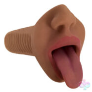 Curve Toys Sex Toys - Mistress Mercedes Mouth - Chocolate