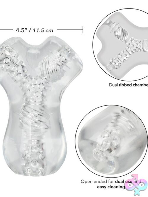 Cyclone Dual Chamber Stroker – Clear - Image 3