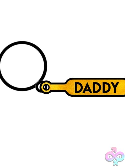 Daddy Paddle Keychain – Black - Image 2