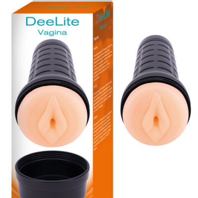 Deelite Vagina Masturbator Flesh by Nasstoys — realistic pocket pussy sleeve